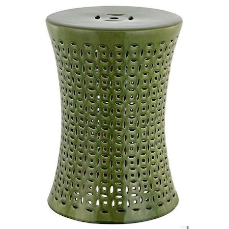 Safavieh Camilla Garden Stool, Spring Green - 18 x 13 x 13 in. ACS4550E